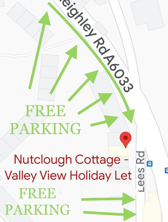 Nutclough Cottage - Log Fire And Valley View - Sleeps 2 Hebden Bridge Exterior foto