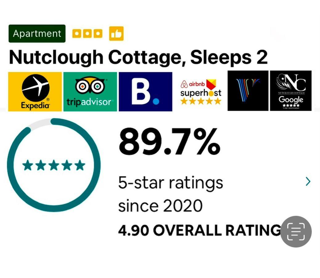 Nutclough Cottage - Log Fire And Valley View - Sleeps 2 Hebden Bridge Exterior foto